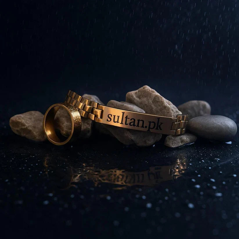 Engraved Name Bracelet + Free Ring Just 1199!