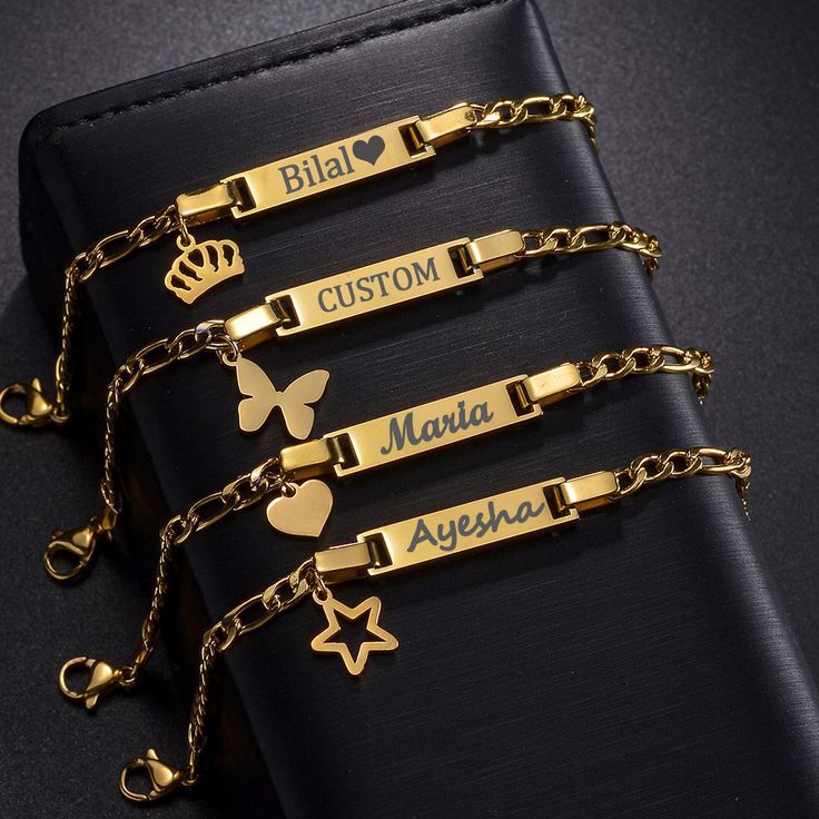 Engraving Name Baby Bracelet!